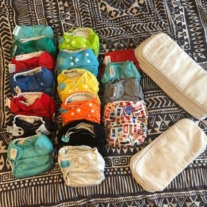 17 Cloth Diaper Stash